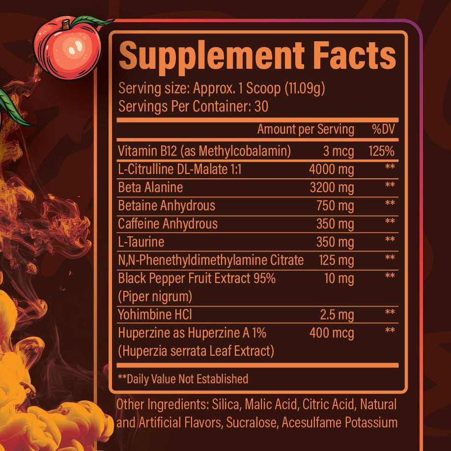 Pure Rage High Stim Pre-Workout